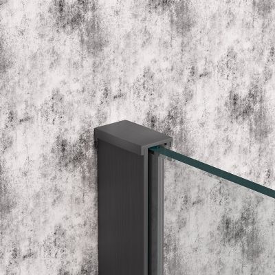TAILORED T18 900mm GUNMETAL WETROOM PANEL, 7092 TAILORED T18 900mm GUNMETAL WETROOM PANEL, 7092